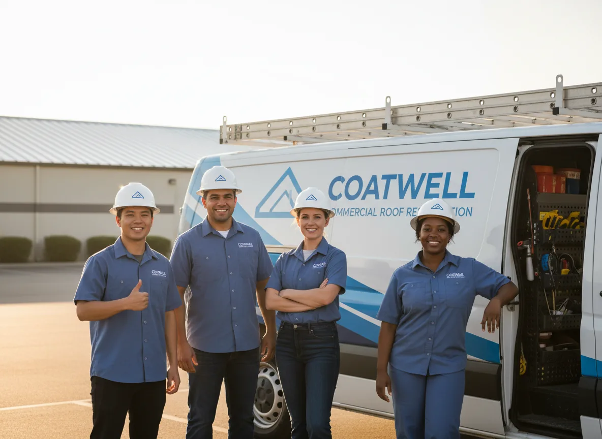 Commercial roof coating company in Mylo, ND
